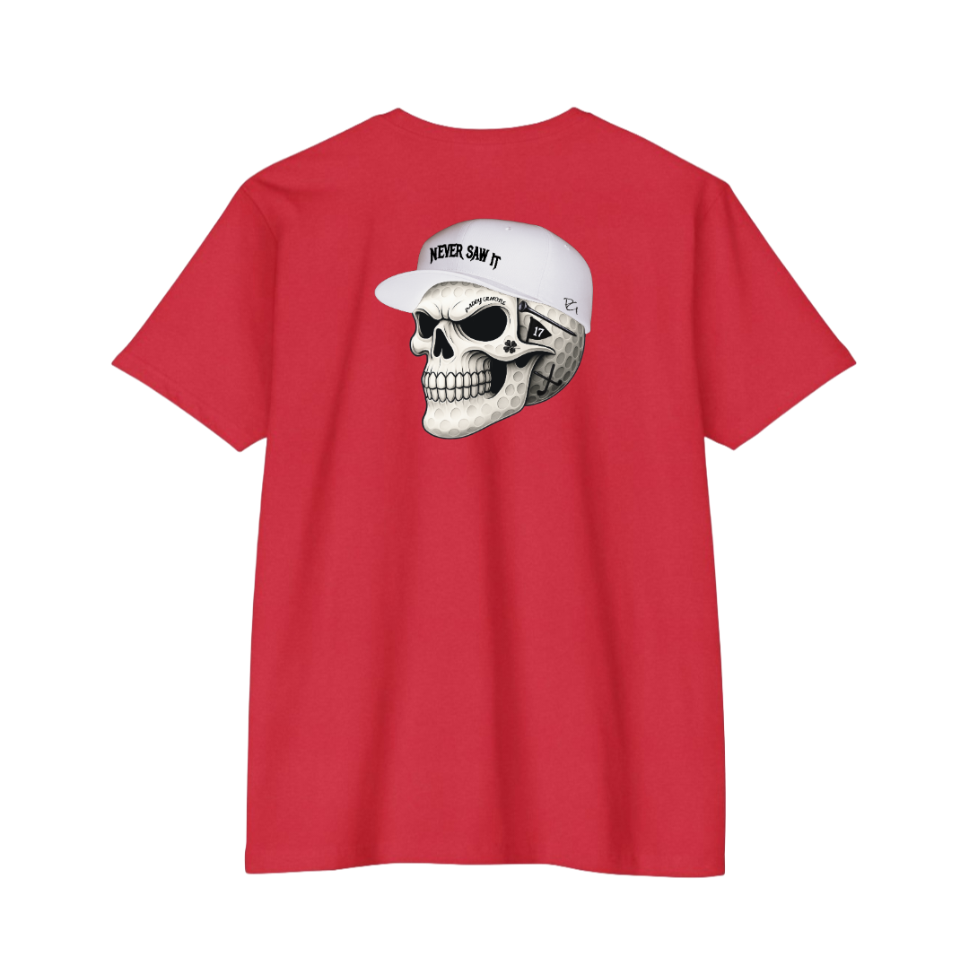 WHT/BLK SKULL