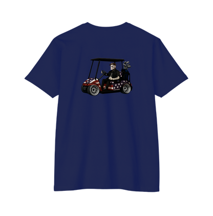 American Flag Lowrider Golf Cart