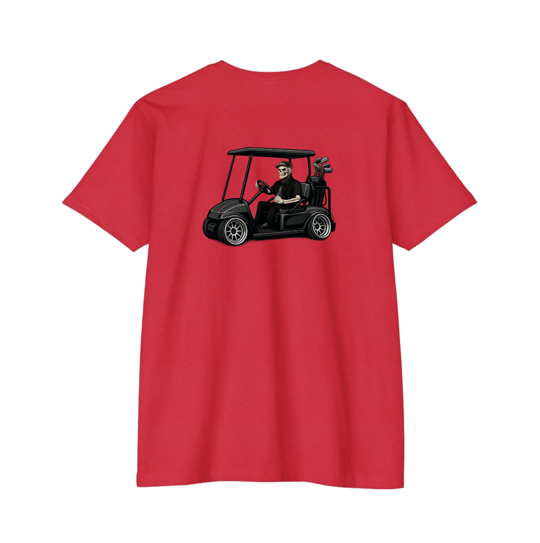 Black Lowrider Golf Cart