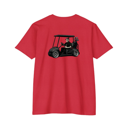 Black Lowrider Golf Cart