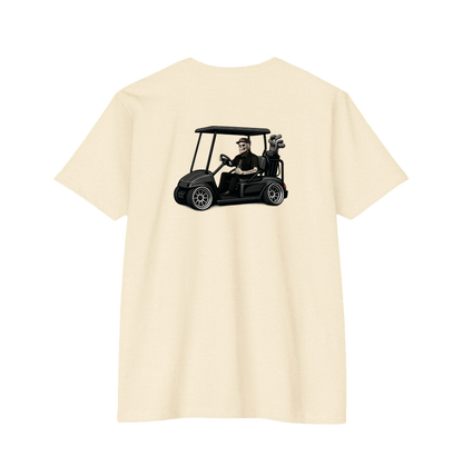 Black Lowrider Golf Cart